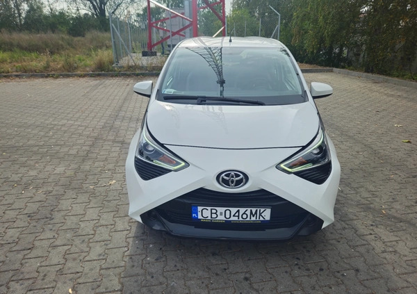 Toyota Aygo cena 44900 przebieg: 55000, rok produkcji 2021 z Słubice małe 232